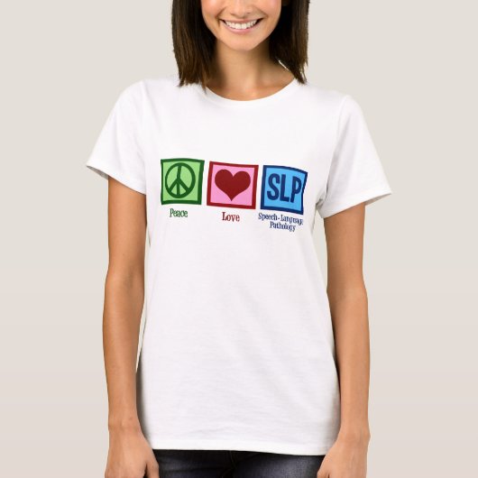 Speech Language Pathology T-shirt (Voorkant)