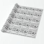 Speech Language Patholoog Cadeaupapier (Uitgerold)