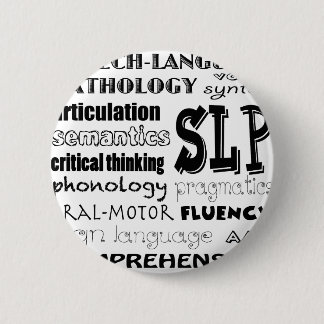 Speech Language Patholoog Ronde Button 5,7 Cm