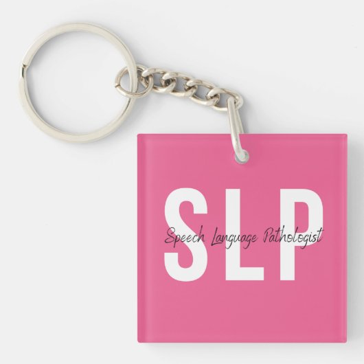 Speech Language Patholoog Sleutelhanger (voorkant)