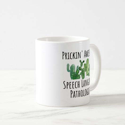 Speech Language Patholoog SLP Coffee Mok (Voorkant rechts)
