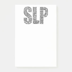 Speech Language Patholoog SLP Post-it® Notes