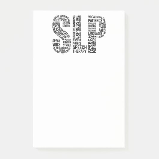 Speech Language Patholoog SLP Post-it® Notes (Voorkant)
