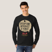 Speech Language Patholoog SLP T-shirt (Voorkant volledig)