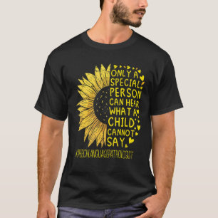 Speech Language Patholoog Speech Therapist Sunfl T-shirt