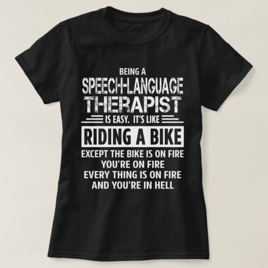 Speech Language Therapist T-shirt (Design voorkant)