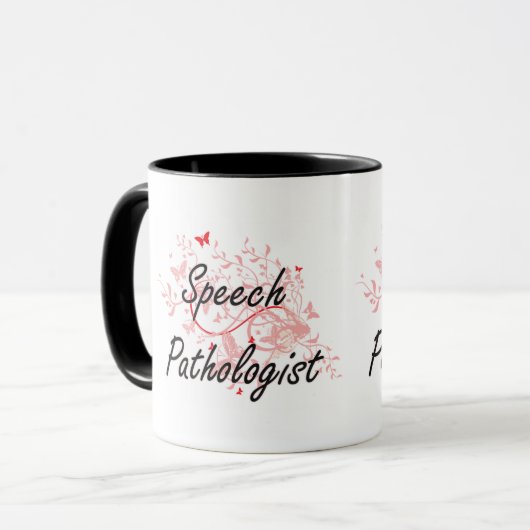 Speech Pathologist Artistic Job Design met Boter Mok (Voorkant links)