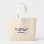 Speech Pathologist Canvas tas (Voorkant)