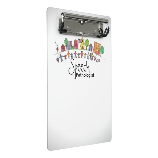 Speech Pathologist Mini Clipboard Mini Klembord (Schuin)