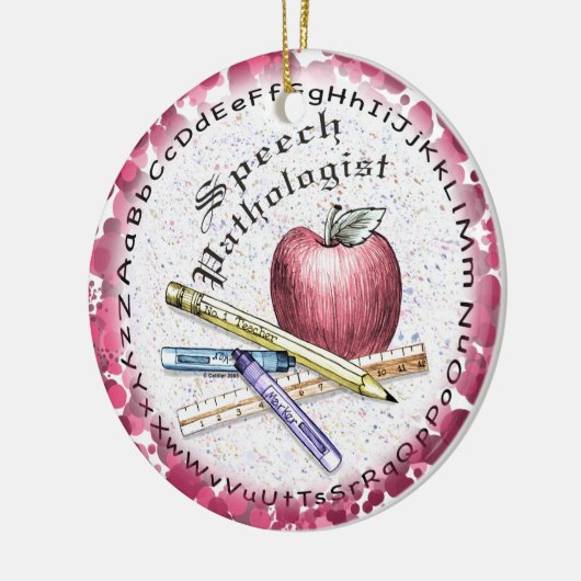 Speech Pathologist Ornament (Links)