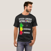 Speech Pathology Therapy Progress Autistic Awarene T-shirt (Voorkant volledig)