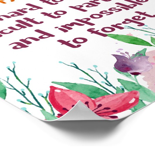 Speech Patholoog Gift School Language Therapist Poster (Hoek)