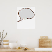 Speech Poster (Keuken)