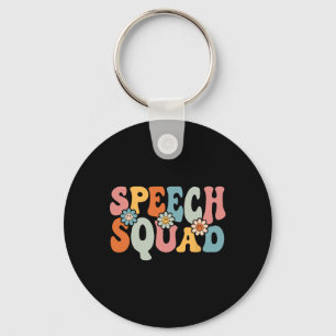 Speech Squad Fun Byck Terug naar school leraren St Sleutelhanger
