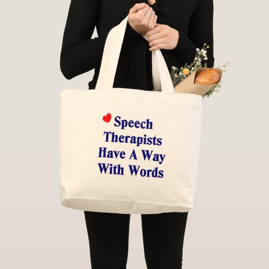 Speech Therapist Canvas tas (Voorkant (product))
