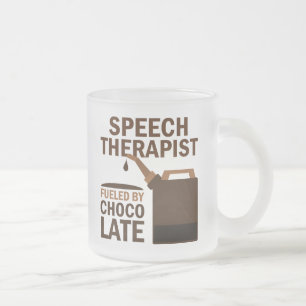 Speech Therapist (Funny) Chocolate Matglas Koffiemok