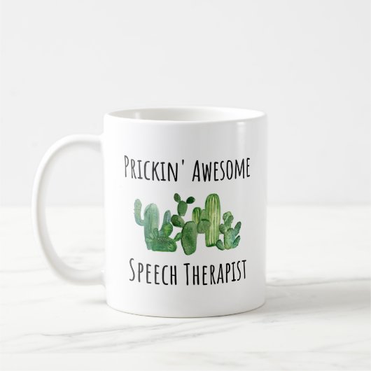 Speech Therapist Funny Gift Idea Koffiemok (Links)
