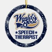 Speech Therapist Gift Ornament (Voorkant)