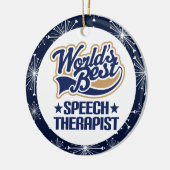 Speech Therapist Gift Ornament (Links)