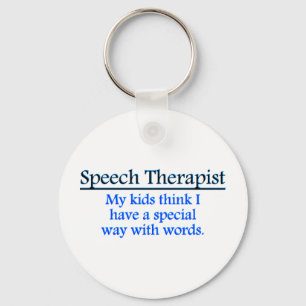 Speech Therapist Sleutelhanger
