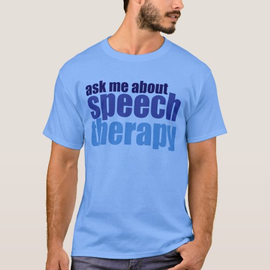 Speech Therapist T-shirt (Voorkant)