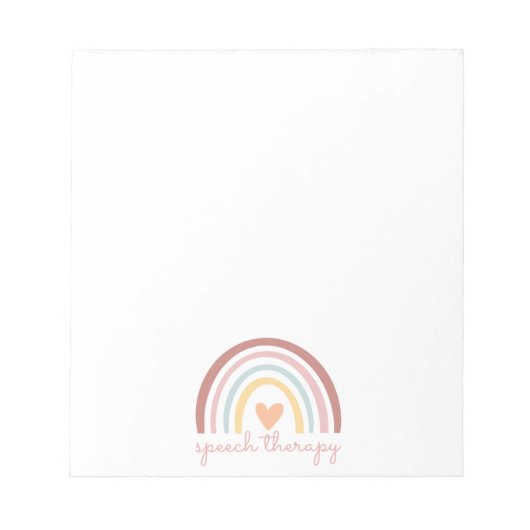 Speech Therapy I Notitieblok (Voorkant)