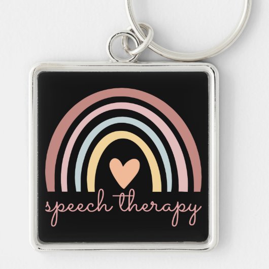 Speech Therapy I Sleutelhanger (Voorkant)