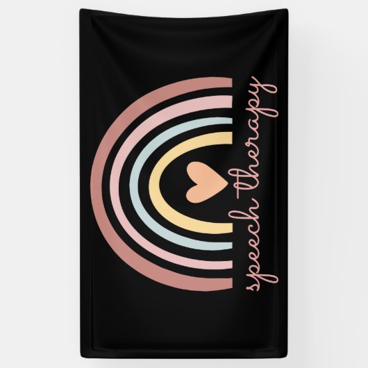 Speech Therapy I Spandoek (Verticaal)