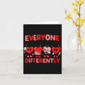 Speech Therapy Language Pathologist Valentines Day Kaart (Gele Bloem)