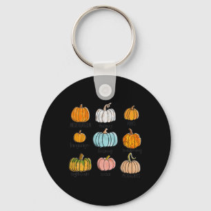 Speech Therapy Pumpkin Sped Teachers SLP Neurodive Sleutelhanger