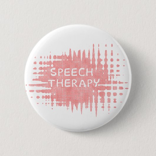 Speech Therapy Ronde Button 5,7 Cm (Voorkant)