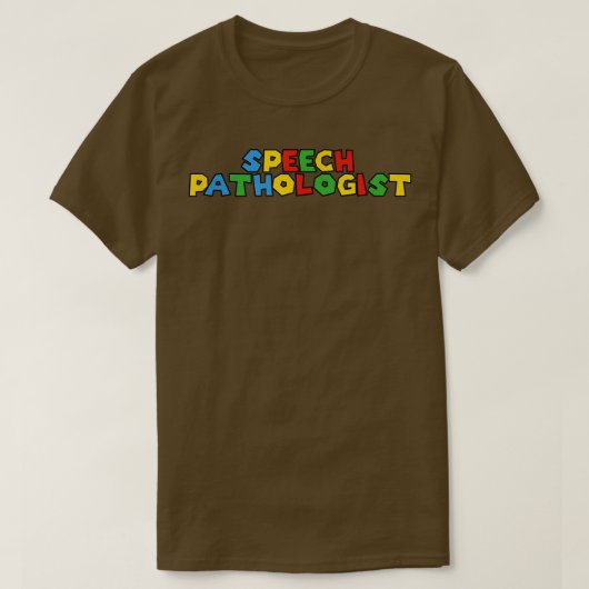 Speech Therapy Shirt Video Game Speech Patholoog (Design voorkant)