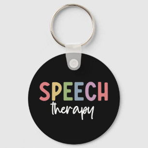Speech Therapy SLP Speech Pathologist Gifts Sleutelhanger