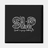 Speech Therapy Speech Language Pathologist Therapi Magneet (Voorkant)