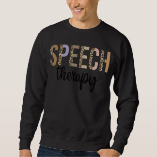 Speech Therapy Speech Language Patholoog Therap Trui