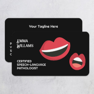 Speech Therapy Visitekaartje