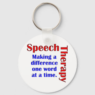 Speech Thereapy Sleutelhanger