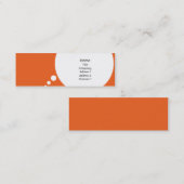 Speechbubble - Skinny Mini Visitekaartje (Voorkant / Achterkant)