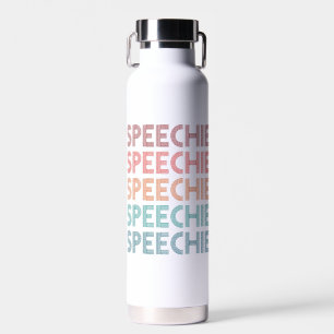 Speechie Cute Speech Patholoog SLP Waterfles