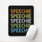 Speechie Speech Language Patholoog Therapist Muismat (Met muis)