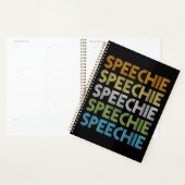 Speechie Speech Language Patholoog Therapist Planner (Display)