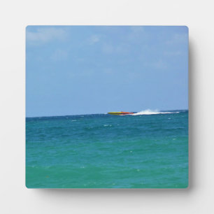 Speed Boat, Fort Lauderdale, Florida Fotoplaat