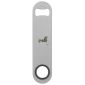 Speed Bottle Opener met Dachshund Speed Flessenopener (Voorkant)