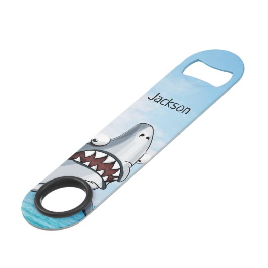 Speed Bottle Opener Shark Speed Flessenopener (Voorkant Gekanteld)