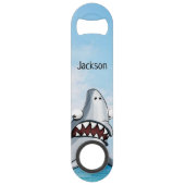 Speed Bottle Opener Shark Speed Flessenopener (Achterkant)