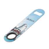 Speed Bottle Opener Shark Speed Flessenopener (Achterkant Gekanteld)