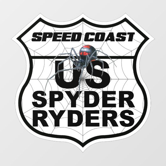 Speed Coast Chapter - Sticker Eagle Chapter Logo (Vel)