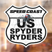 Speed Coast Chapter - Sticker Eagle Chapter Logo (Vel 2)