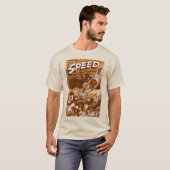 SPEED Comics T-shirt Brown (Devant entier)