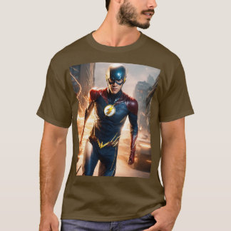 "Speed Force Showdown: Quicksilver vs. The Flash - T-shirt